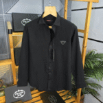 Pra da Logo Shirts Black K11-B