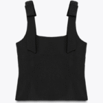 Zara Stretch Top with Bows