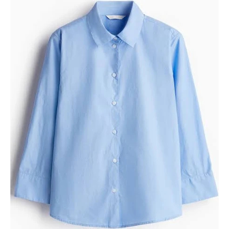 H&M Ladies Cotton Poplin Shirt